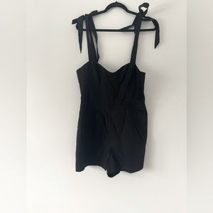 HUTCH NWT BLACK CORSET ROMPER, SZ 14